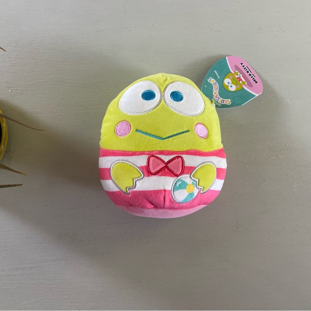 NWT Keroppi Sanrio Squishmallow 6.5in